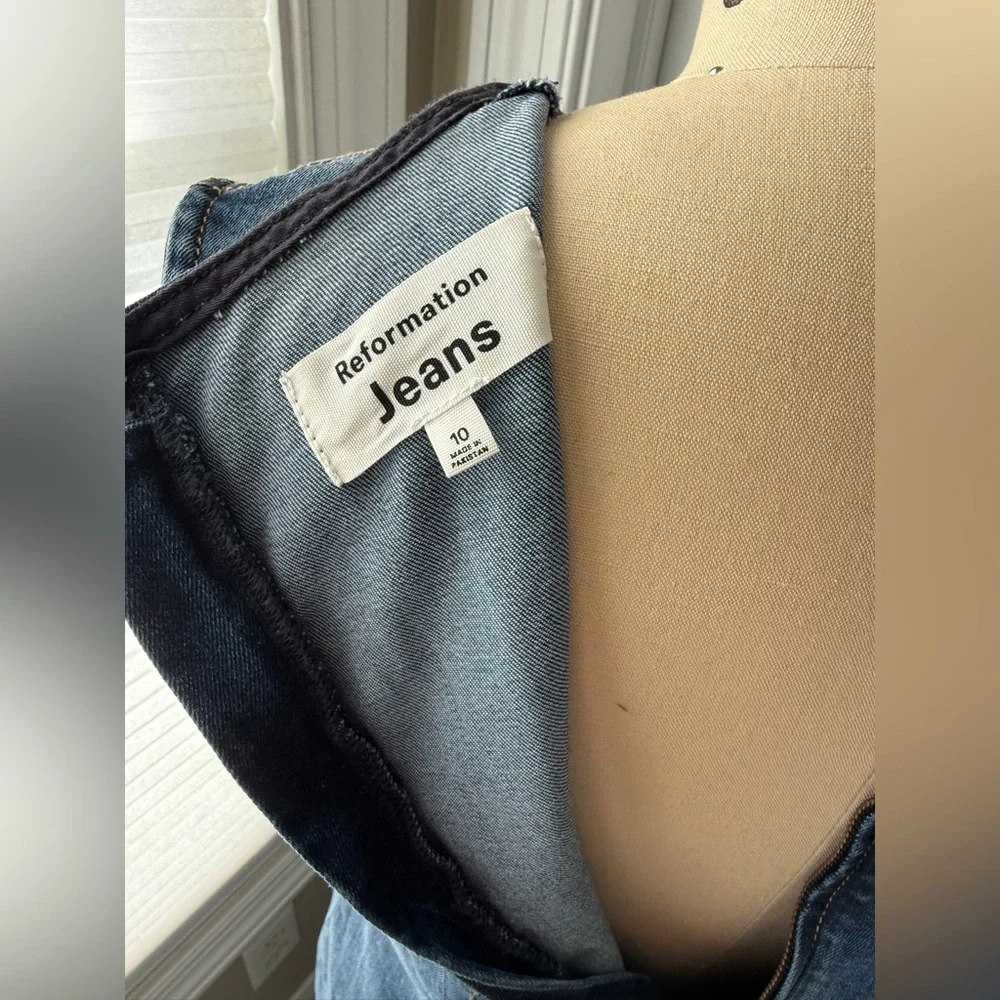 Reformation Kendi Denim Dress - Picture 7 of 10